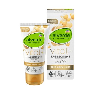 Alverde Vital + day cream 50 ml