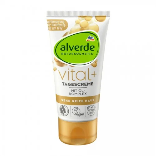Alverde Vital + day cream 50 ml