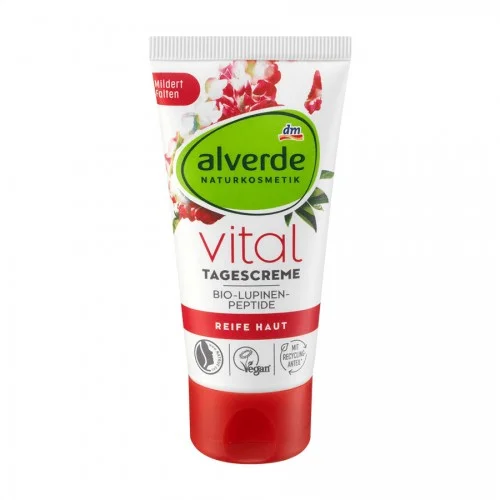 Alverde Vital Day Cream Organic Lupine Peptides 50 Ml Alverde Vital Day Cream Organic Lupine Peptides 50 Ml
