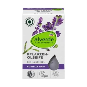Alverde Vegetable oil soap organic lavender 100 g