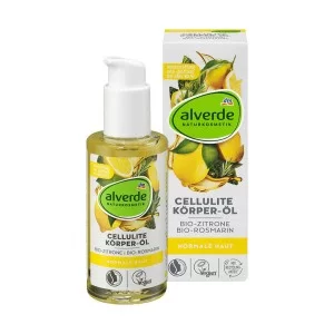 Alverde Cellulite Body Oil Organic Lemon Organic Rosemary 100 Ml