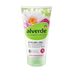 Alverde Styling Gel Organic Lotus Blossom Organic Purple Rice 150ml Alverde Styling Gel Organic Lotus Blossom Organic Purple Rice 150ml