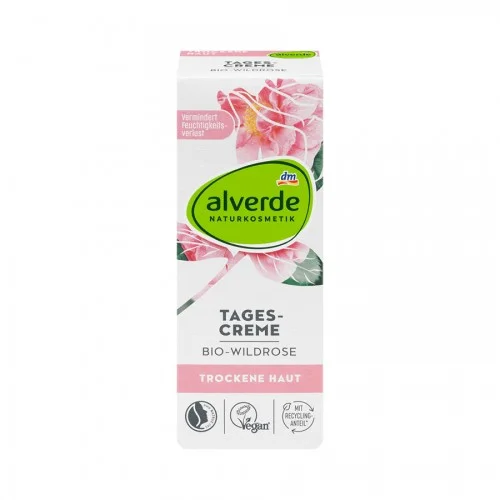 Alverde Day cream organic wild rose 50 ml