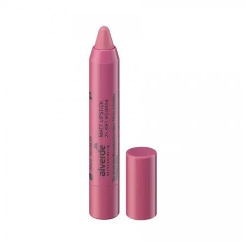 Alverde Matt Lipstick Soft Blossom 25 Alverde Matt Lipstick Soft Blossom 25