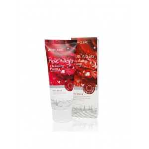 3W Clinic Pure Natural Rose Water Cleansing Foam 100Ml 3W Clinic Pure Natural Rose Water Cleansing Foam 100Ml