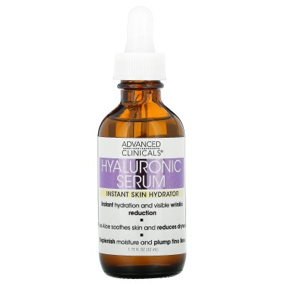 Advanced Clinicals Hyaluronic Acid Face Serum 50Ml Advanced Clinicals Hyaluronic Acid Face Serum 50Ml