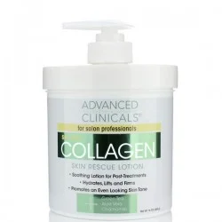 Advanced Clinicals Collagen Skin Rescue Lotion 450Ml
