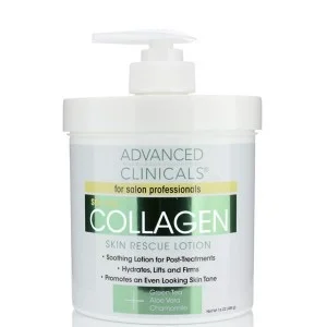 Advanced Clinicals Collagen Skin Rescue Lotion 450Ml