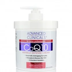 Advanced Clinicals Coq10 Wrinkle Defense Cream 450Ml