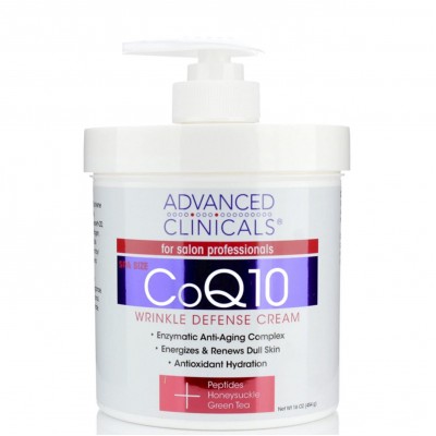 Advanced Clinicals Coq10 Wrinkle Defense Cream 450Ml Advanced Clinicals Coq10 Wrinkle Defense Cream 450Ml