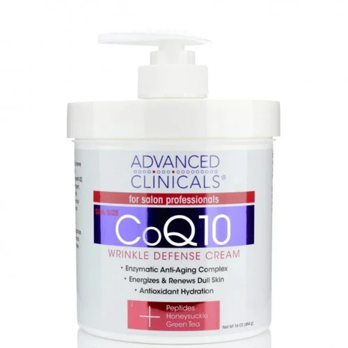 Advanced Clinicals Coq10 Wrinkle Defense Cream 450Ml Advanced Clinicals Coq10 Wrinkle Defense Cream 450Ml