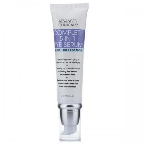 Advanced Clinicals 5-In-1 Multi Correction Anti-Aging Eye Serum 60Ml Advanced Clinicals 5-In-1 Multi Correction Anti-Aging Eye Serum 60Ml