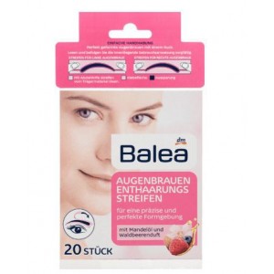 Balea Depilation Strips Eyebrows 10 Pc