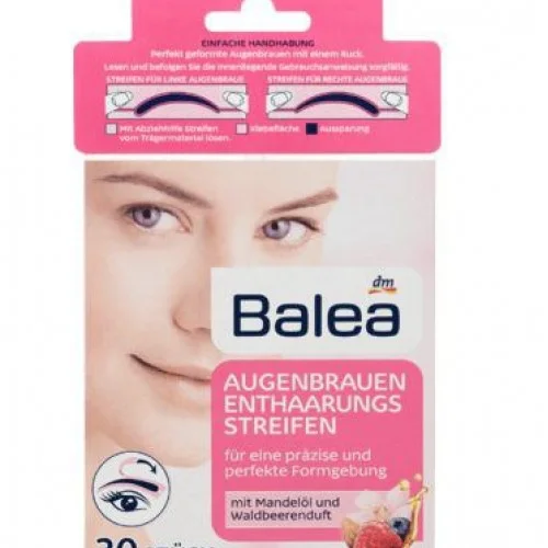 Balea Depilation Strips Eyebrows 10 Pc Balea Depilation Strips Eyebrows 10 Pc