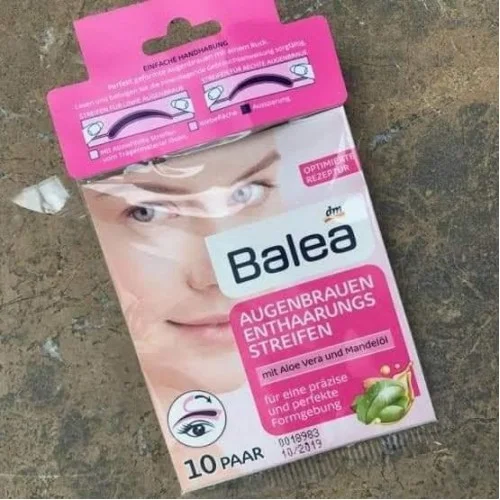 Balea Depilation Strips Eyebrows 10 Pc Balea Depilation Strips Eyebrows 10 Pc