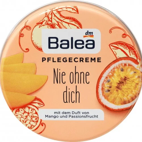 Balea Mango & Passion Fruit Care Cream 30 ml Balea Mango & Passion Fruit Care Cream 30 ml