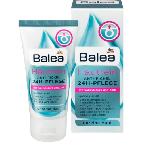 Balea Tagescreme Hautrein Anti-Pickel 24H-Pflege 50Ml Balea Tagescreme Hautrein Anti-Pickel 24H-Pflege 50Ml