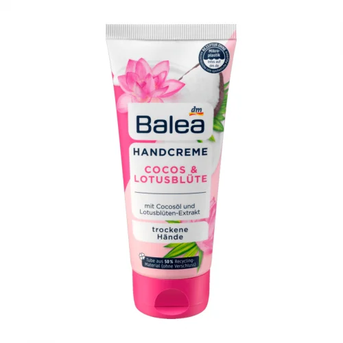 Balea Coconut & Lotus Blossom Hand Cream 100 ml Balea Coconut & Lotus Blossom Hand Cream 100 ml