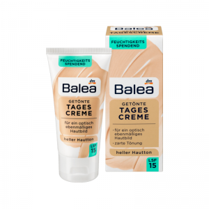 Balea Toned Light Skin Tone Spf15 Day Cream 50 ml