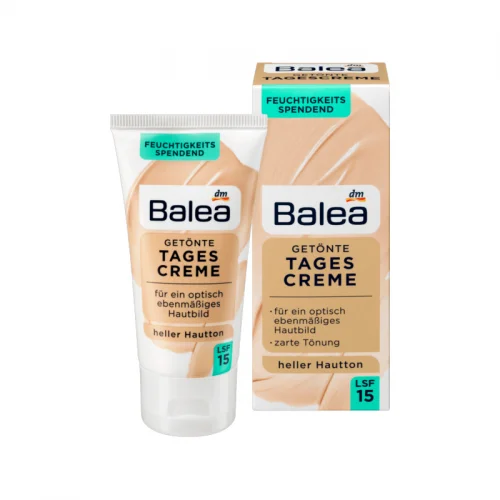 Balea Toned Light Skin Tone Spf15 Day Cream 50 ml Balea Toned Light Skin Tone Spf15 Day Cream 50 ml