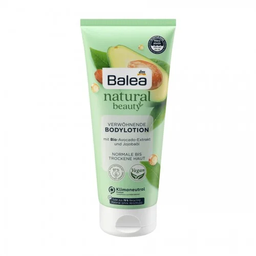 Balea Natural Beauty Body Lotion Organic Avocado Extract & Jojoba Oil 200 Ml Balea Natural Beauty Body Lotion Organic Avocado Extract & Jojoba Oil 200 Ml