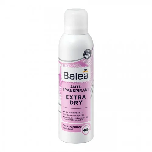 Balea Deodorant Spray Extra Dry 200 Ml Balea Deodorant Spray Extra Dry 200 Ml