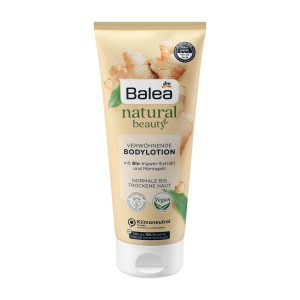 Balea Natural Beauty Body Lotion Organic Ginger Balea Natural Beauty Body Lotion Organic Ginger