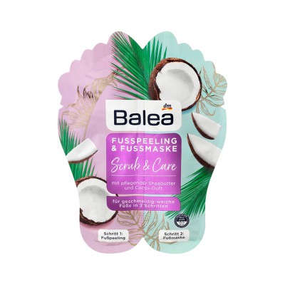Balea Foot Peeling And Foot Mask Set Balea Foot Peeling And Foot Mask Set