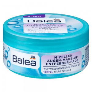 Balea Micellar Eye Makeup Remover Pads 50 pc Balea Micellar Eye Makeup Remover Pads 50 pc