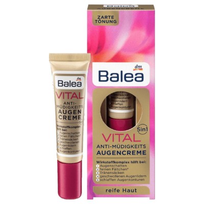Balea Eye Cream Vital 5In1 Anti-Fatigue 15ML Balea Eye Cream Vital 5In1 Anti-Fatigue 15ML