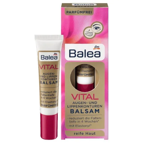 Balea Vital Eye And Lip Contour Balm 15 ml Balea Vital Eye And Lip Contour Balm 15 ml