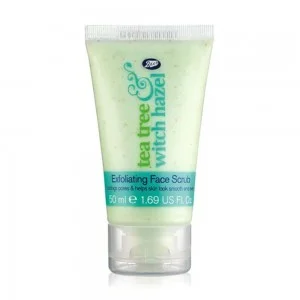 Boots Tea Tree And Witch Hazel Exfoliating Face Scrub 150 Ml