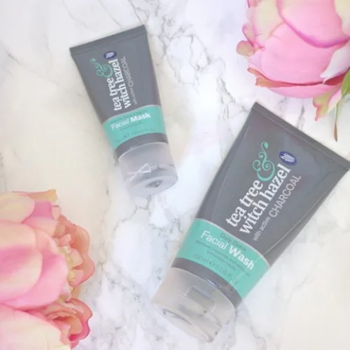 Boots Tea Tree Witch Hazel Charcoal Facial Scrub 150Ml Boots Tea Tree Witch Hazel Charcoal Facial Scrub 150Ml