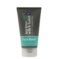 Boots Tea Tree Witch Hazel Charcoal Facial Scrub 150Ml
