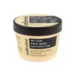 Cafe Mimi Anti-Acne Face Mask With Black Charcoal 110Ml