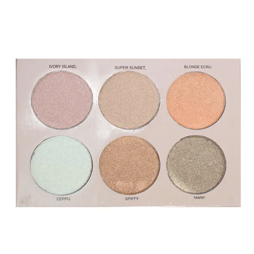 Character Glamorous Highlighter 6 Colors , Gk007 Character Glamorous Highlighter 6 Colors , Gk007