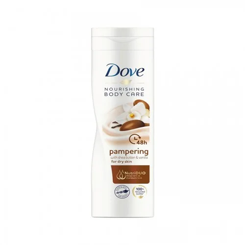 Dove Purely Body Lotion with Shea Butter & Vanilla 250ml Dove Purely Body Lotion with Shea Butter & Vanilla 250ml