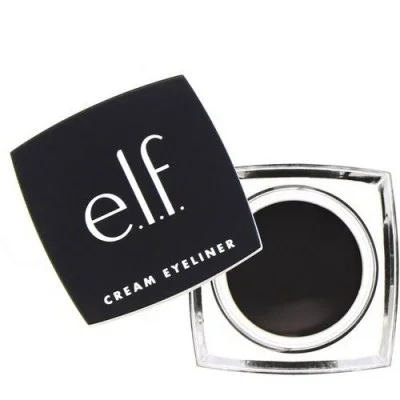 E.L.F., Cream Eyeliner, Black, 0.17 Oz 4.7G