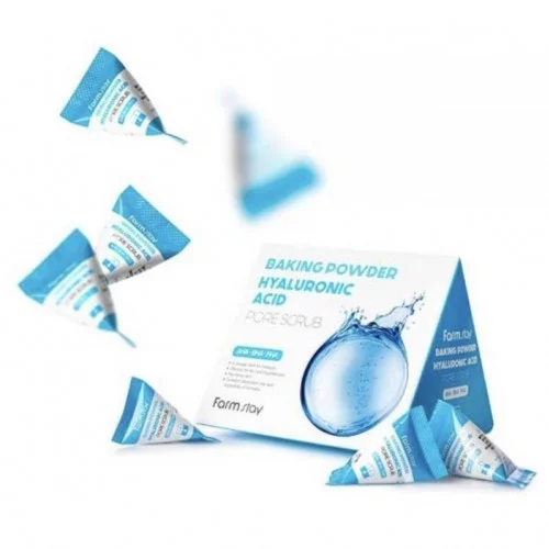 Farm Stay Baking Powder Hyaluronic Acid Pore Scrub 25Pcs Farm Stay Baking Powder Hyaluronic Acid Pore Scrub 25Pcs