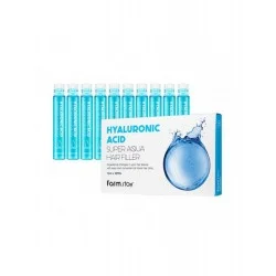 Farm Stay Hyaluronic Acid Super Aqua Hair Filler - 1Pack (13Ml X 10Ea)