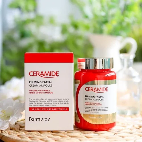 Farm Stay Ceramide Firming Facial Cream Ampoule 250Ml Farm Stay Ceramide Firming Facial Cream Ampoule 250Ml