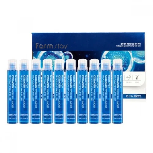 Farm Stay Collagen Water Full Moist Treatment Hair Filler - 1Pack (13Ml X 10Ea) Farm Stay Collagen Water Full Moist Treatment Hair Filler - 1Pack (13Ml X 10Ea)