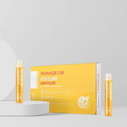 Farm Stay Derma Cube Vita Clinic Hair Filler - 1Pack (13Ml X 10Pcs) Farm Stay Derma Cube Vita Clinic Hair Filler - 1Pack (13Ml X 10Pcs)