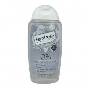 Femfresh Body Fresheners Range 0% Intimate Wash 250Ml Femfresh Body Fresheners Range 0% Intimate Wash 250Ml