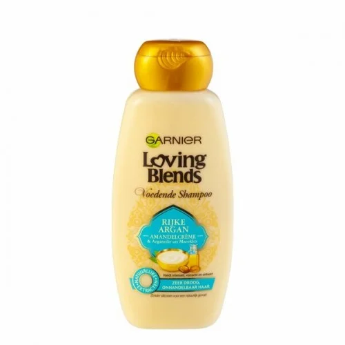 Garnier Loving Blends Argan Oil & Almond Shampoo 300 Ml Garnier Loving Blends Argan Oil & Almond Shampoo 300 Ml