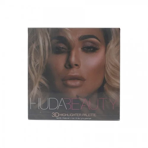Huda Beauty 3D Highlighter Palette Pink Sands Huda Beauty 3D Highlighter Palette Pink Sands