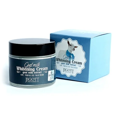 Jigott Goat Milk Whitening Cream 70Ml Jigott Goat Milk Whitening Cream 70Ml
