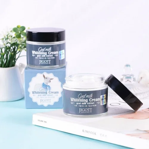 Jigott Goat Milk Whitening Cream 70Ml Jigott Goat Milk Whitening Cream 70Ml