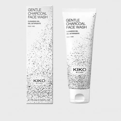 Kiko Gentle Charcoal Face Wash 75ml
