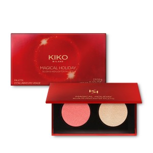 Kiko Magical Holiday Blush & Highlighter Palette 02 Kiko Magical Holiday Blush & Highlighter Palette 02